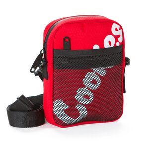 3996 Layers Smell Proof Shoulder Bag, Red – Stylish Nylon Crossbody